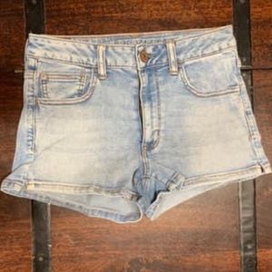 American Eagle Blue Jean Shorts